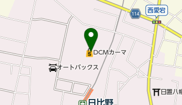 DCM愛西店の地図画像
