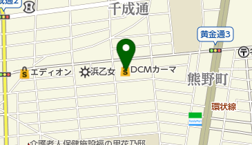 DCM名古屋黄金店の地図画像