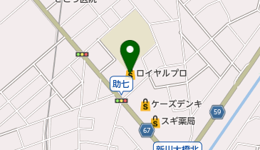 ロイヤルプロ清須の地図画像