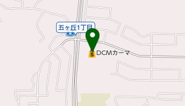 DCM豊田五ケ丘店の地図画像