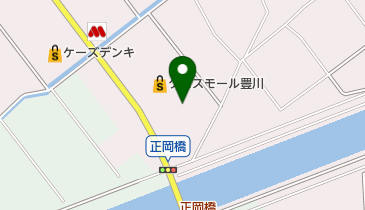 DCM豊川正岡店の地図画像