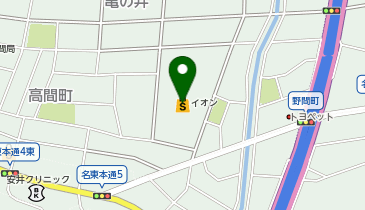 DCM名古屋高間店の地図画像