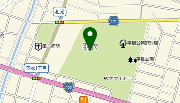 スーパービバホーム一宮店の地図画像