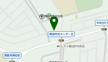 DCM春日井高森台店の地図画像