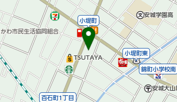 ドラッグスギヤマ安城店の地図画像