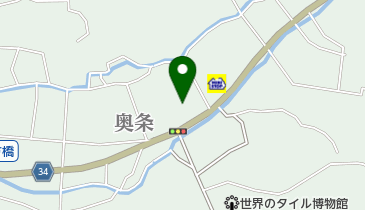 ドラッグスギヤマ奥条店の地図画像