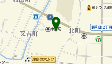 ドラッグスギヤマ津島北店の地図画像