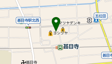 明治堂薬品ヨシヅヤ甚目寺店の地図画像