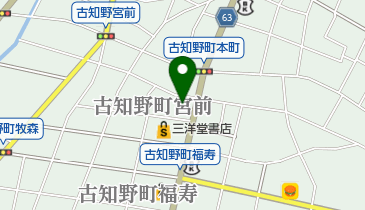 ドラッグスギヤマ古知野店の地図画像