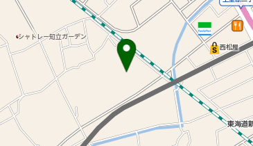 クスリのアオキ上重原店の地図画像