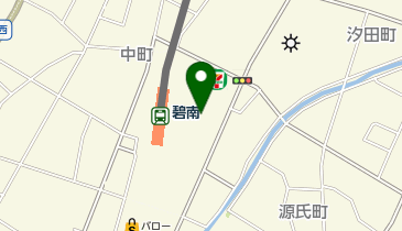 クスリのアオキ碧南中町店の地図画像