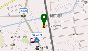 クスリのアオキ西尾桜町店の地図画像