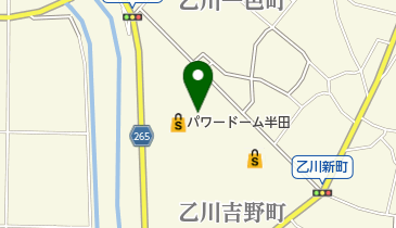パワードーム半田の地図画像