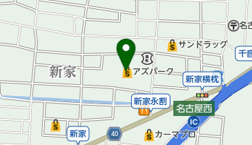 アズパークの地図画像