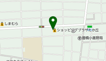 ショッピングプラザたか丘の地図画像