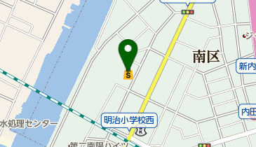 あかのれん内田橋ショッピングセンターの地図画像