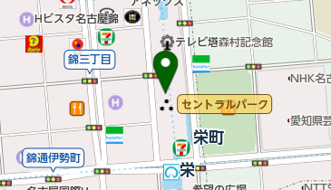 セントラルパークの地図画像