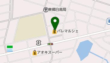 パレマルシェ東郷の地図画像