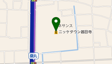 ニッケタウン甚目寺の地図画像