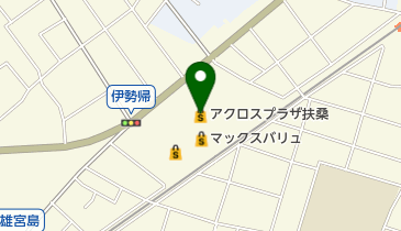 アクロスプラザ扶桑の地図画像
