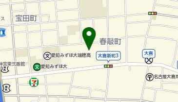 iiNEマルシェの地図画像