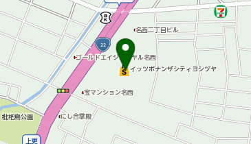 ベビーザらス名西店の地図画像