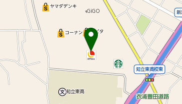 マックハウスギャラリエアピタ知立店の地図画像