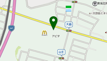 マックハウスアピタ東海荒尾店の地図画像