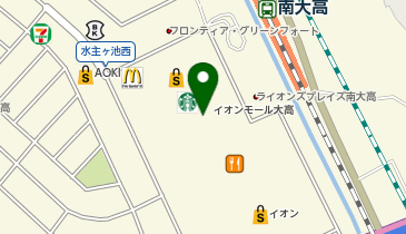 m.f.editorialイオンモール大高店の地図画像