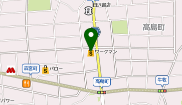 ワークマンプラス守山松川橋店の地図画像