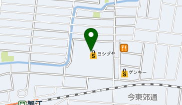 ハニーズ蟹江店の地図画像