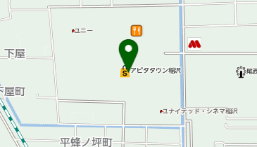 ジーユーアピタ稲沢店の地図画像