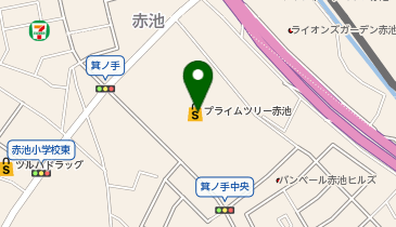 ジーユープライムツリー赤池店の地図画像