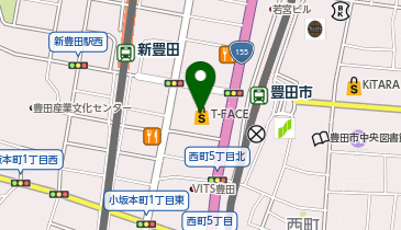 ジーユー豊田T-FACE店の地図画像