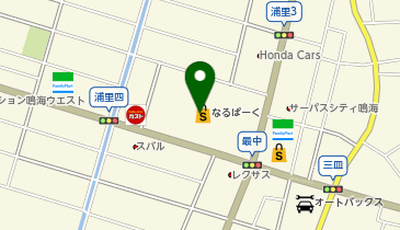 ハニーズなるぱーく鳴海店の地図画像