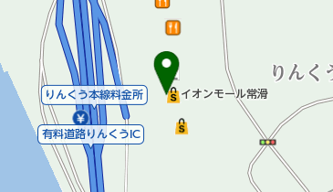 P.S.FAイオン常滑店の地図画像