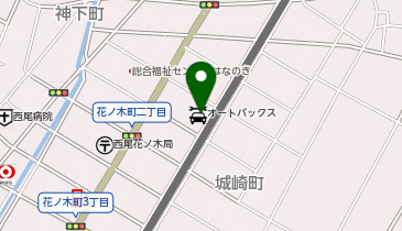 ゴルフ5西尾店の地図画像