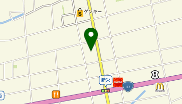 上州屋豊橋小向店の地図画像