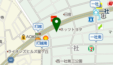 アルペンマウンテンズ一社店の地図画像
