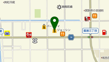 ジョーシン一宮尾西店の地図画像