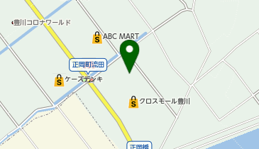 ジョーシンクロスモール豊川店の地図画像