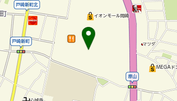 ジョーシン岡崎イオンモール店の地図画像