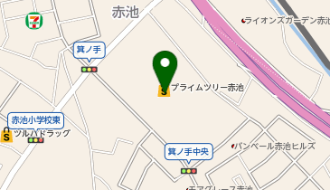 ジョーシンプライムツリー赤池店の地図画像