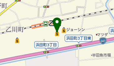 ニトリ半田店の地図画像