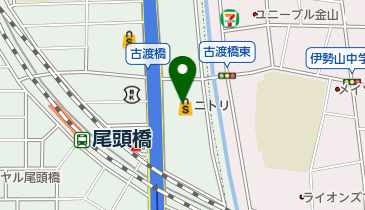 ニトリ名古屋金山山王店の地図画像