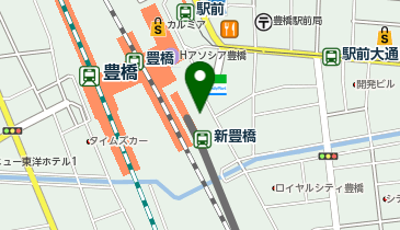 George&rsquo;s豊橋店の地図画像