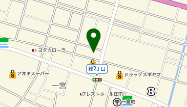LAPIAS万代家具一宮店北館の地図画像
