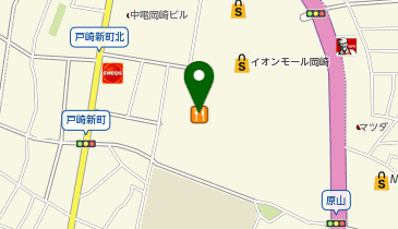 Francfrancイオンモール岡崎店の地図画像