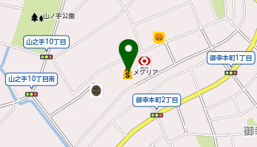ニトリデコホームメグリア本店の地図画像