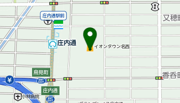 ニトリデコホームイオンタウン名西店の地図画像